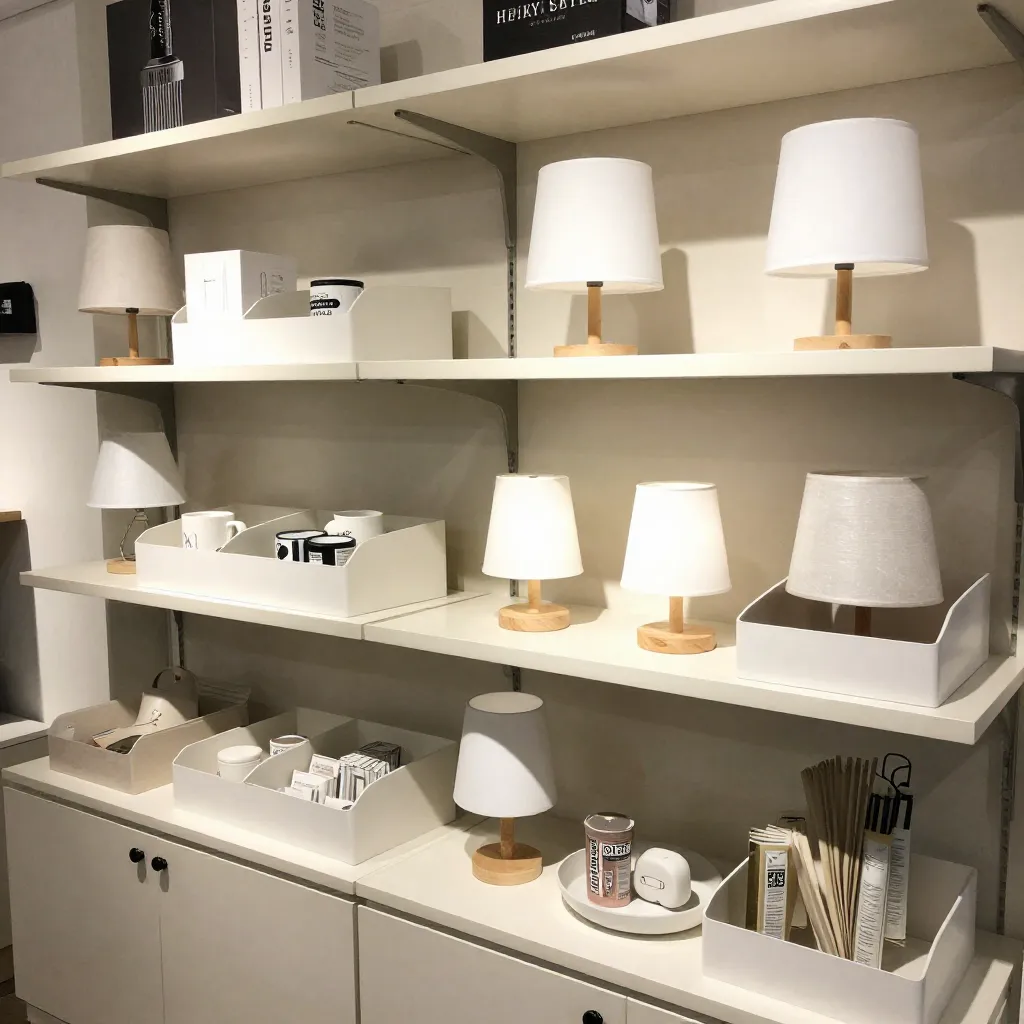 Cozy reading nook items