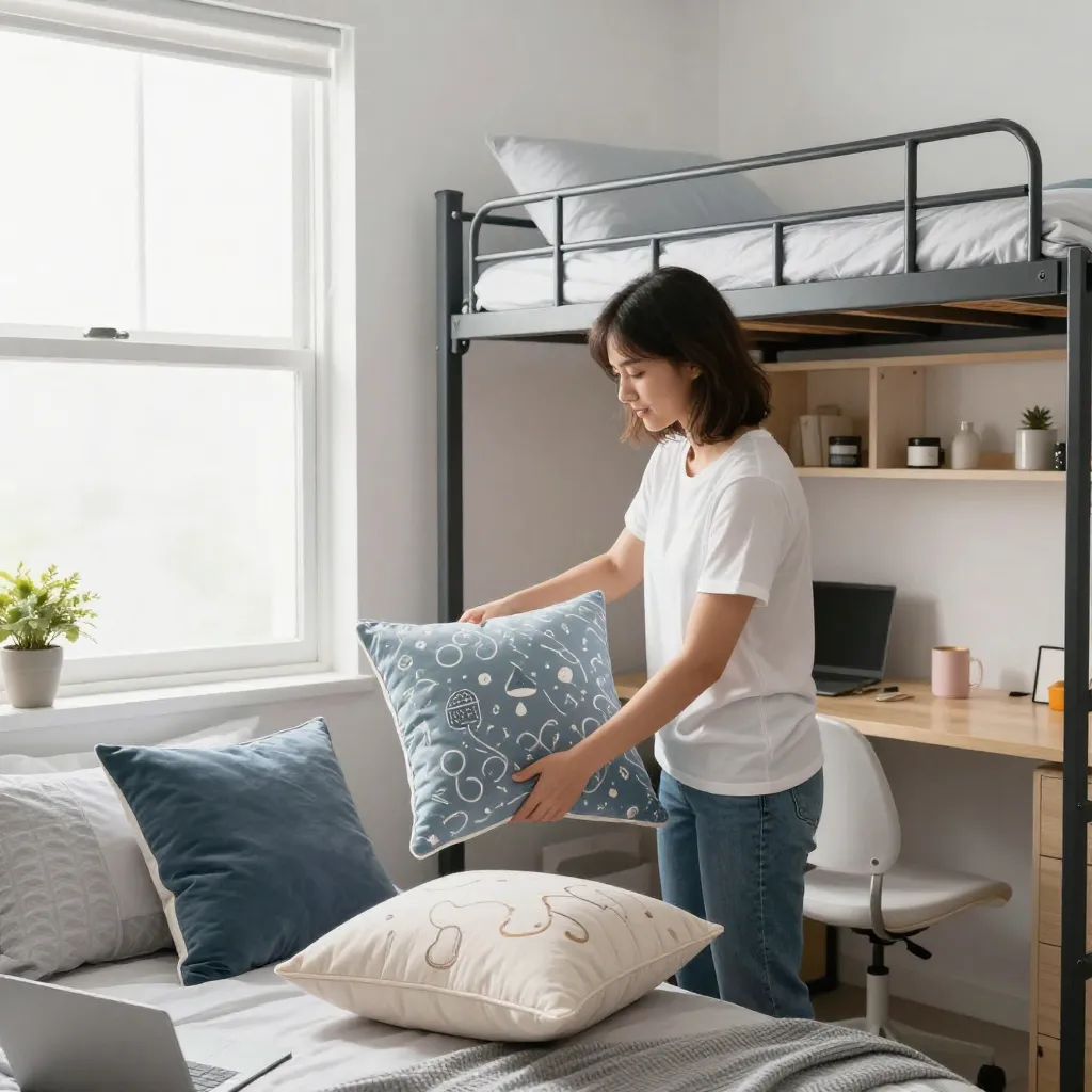 Decorative cushion set of two