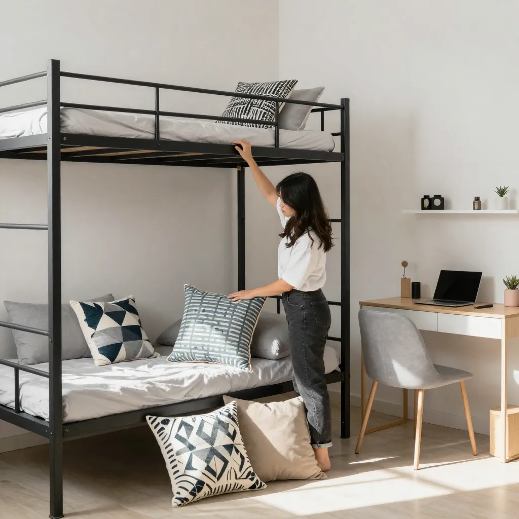 Area rug for dorm floor