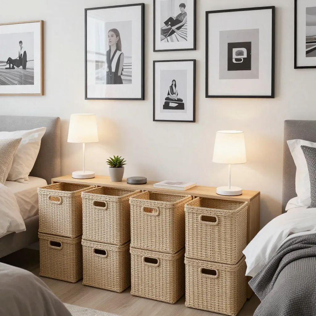 Reading corner with cushion